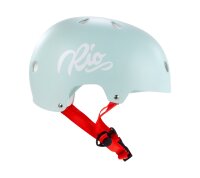 Rio Roller Helm Script matt teal