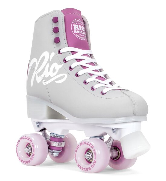 Rio Roller Rollschuh Script purple