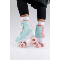 Rio Roller Rollschuh Script teal