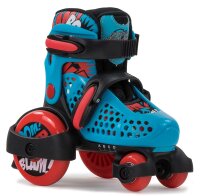 SFR Stomper Jr. verstellbarer Rollschuh blue