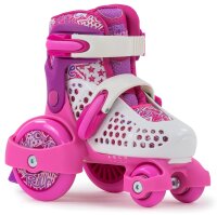 SFR Stomper Jr. verstellbarer Rollschuh pink