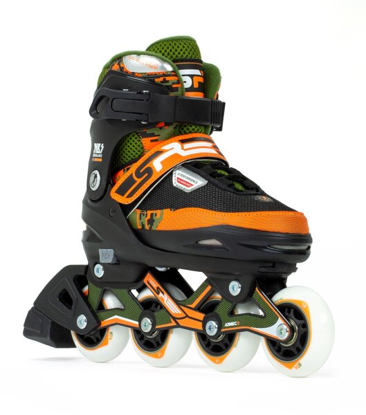 SFR Pixel 33-37 adj. Inline Skates green orange